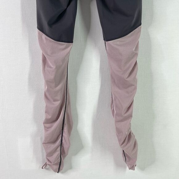 Fabletics Tall Cashel Foldover PureLuxe Leggings (Iron/Dusty Rose) - Medium Tall - Picture 9 of 12